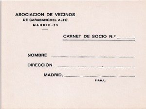 Carnet de la Asociación