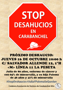 Stop Deshaucios Carabanchel