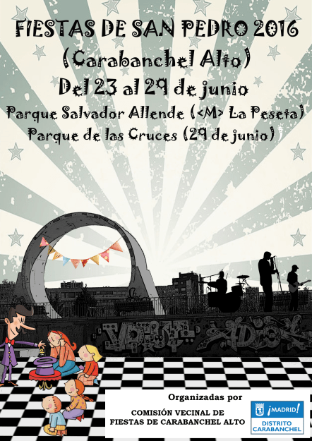 Cartel Fiestas de San Pedro 2016