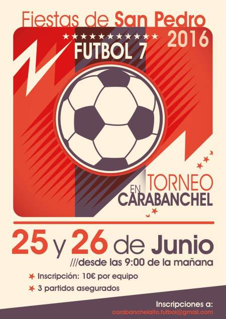Fiestas de San Pedro 2016 Torneo fútbol 7