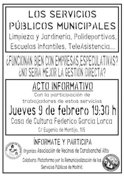 Acto informativo sobre los servicios públicos municipales en el CC García Lorca el 9 de febrero.jpg