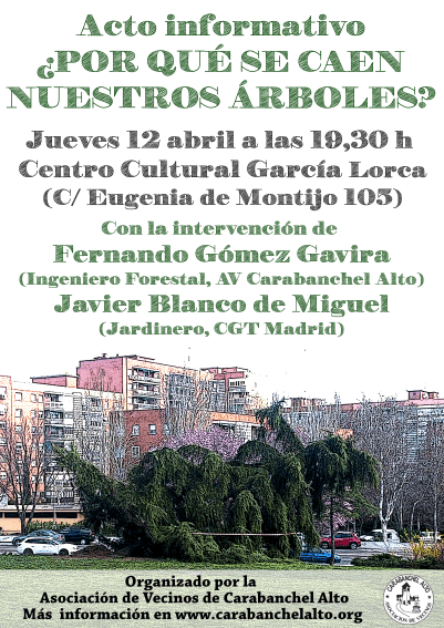 Acto Porqué se caen nuestros arboles